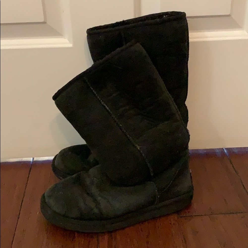Tall black Ugg classic boot